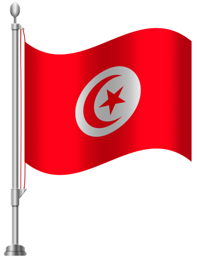 Tunisia Flag PNG Clip Art - High-quality PNG Clipart Image in cattegory Flags PNG / Clipart from ClipartPNG.com