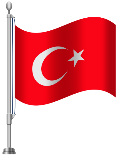 Turkey Flag PNG Clip Art - High-quality PNG Clipart Image in cattegory Flags PNG / Clipart from ClipartPNG.com