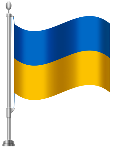 Ukraine Flag PNG Clip Art - High-quality PNG Clipart Image in cattegory Flags PNG / Clipart from ClipartPNG.com