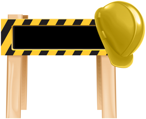 Under Construction Barrier PNG Clip Art - High-quality PNG Clipart Image in cattegory Tools PNG / Clipart from ClipartPNG.com