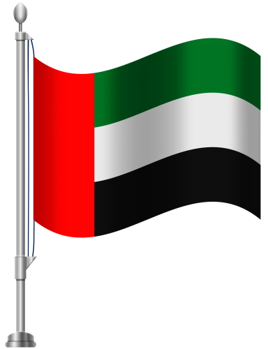 United Arab Emirates Flag PNG Clip Art - High-quality PNG Clipart Image in cattegory Flags PNG / Clipart from ClipartPNG.com