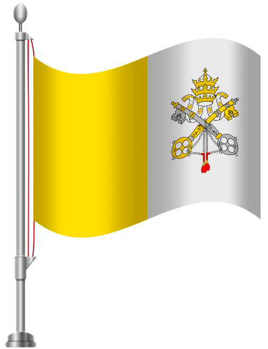 Vatican City Flag PNG Clip Art - High-quality PNG Clipart Image in cattegory Flags PNG / Clipart from ClipartPNG.com