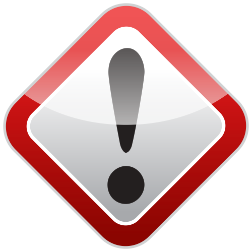 Warning Sign PNG Clipart - High-quality PNG Clipart Image in cattegory Road Signs PNG / Clipart from ClipartPNG.com