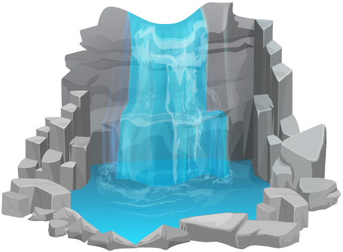 Waterfall PNG Clip Art Image - High-quality PNG Clipart Image in cattegory Outdoor PNG / Clipart from ClipartPNG.com