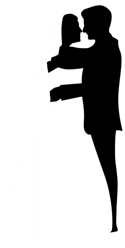 Wedding Couple Silhouettes Clip Art - High-quality PNG Clipart Image in cattegory Wedding PNG / Clipart from ClipartPNG.com