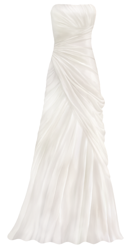 Wedding Dress PNG Clip Art - High-quality PNG Clipart Image in cattegory Wedding PNG / Clipart from ClipartPNG.com
