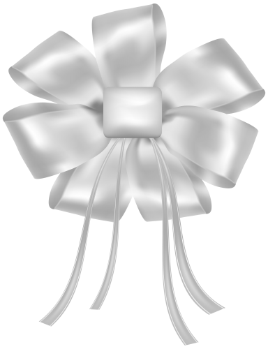 White Bow PNG Clipart - High-quality PNG Clipart Image in cattegory Ribbons PNG / Clipart from ClipartPNG.com