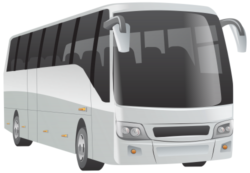 White Bus PNG Clipart - High-quality PNG Clipart Image in cattegory Transport PNG / Clipart from ClipartPNG.com