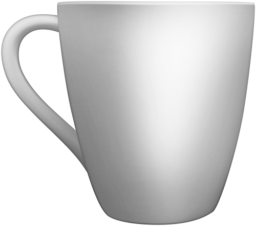 White Ceramic Mug PNG Clip Art - High-quality PNG Clipart Image in cattegory Tableware PNG / Clipart from ClipartPNG.com