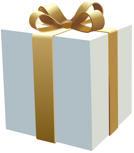 White Gift Box PNG Clipart - High-quality PNG Clipart Image in cattegory Gifts PNG / Clipart from ClipartPNG.com