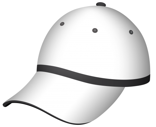 White Gray Cap PNG Clipart - High-quality PNG Clipart Image in cattegory Hats PNG / Clipart from ClipartPNG.com