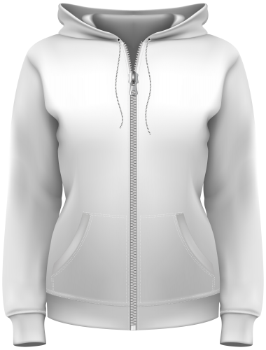 White Hoodie PNG Clipart - High-quality PNG Clipart Image in cattegory Clothing PNG / Clipart from ClipartPNG.com
