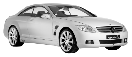 White Lorinser Mercedes Benz CL Class Car PNG Clipart - High-quality PNG Clipart Image in cattegory Cars PNG / Clipart from ClipartPNG.com