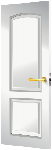 White Metal Door PNG Image - High-quality PNG Clipart Image in cattegory Doors PNG / Clipart from ClipartPNG.com