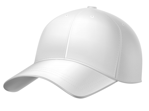 White Plain Baseball Cap PNG Clipart - High-quality PNG Clipart Image in cattegory Hats PNG / Clipart from ClipartPNG.com
