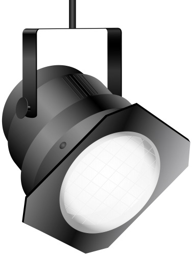 White Spotlight PNG Clip Art - High-quality PNG Clipart Image in cattegory Lamps and Lighting PNG / Clipart from ClipartPNG.com