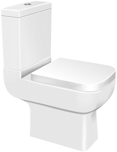 White Toilet PNG Clip Art - High-quality PNG Clipart Image in cattegory Bathroom PNG / Clipart from ClipartPNG.com