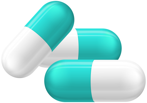 White and Blue Pill Capsules PNG Clipart - High-quality PNG Clipart Image in cattegory Medicine PNG / Clipart from ClipartPNG.com