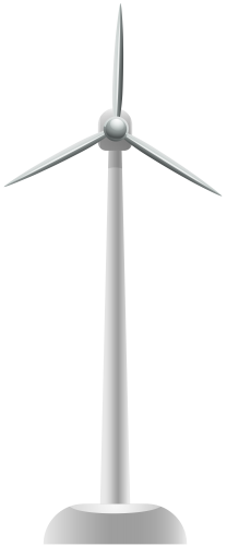 Wind Turbine PNG Clip Art - High-quality PNG Clipart Image in cattegory Ecology PNG / Clipart from ClipartPNG.com