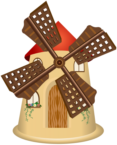 Windmill PNG Clip Art - High-quality PNG Clipart Image in cattegory Outdoor PNG / Clipart from ClipartPNG.com