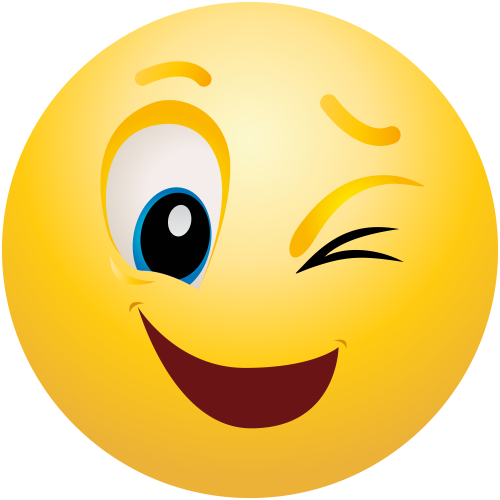 Winking Emoticon PNG Clip Art - High-quality PNG Clipart Image in cattegory Emoticons PNG / Clipart from ClipartPNG.com