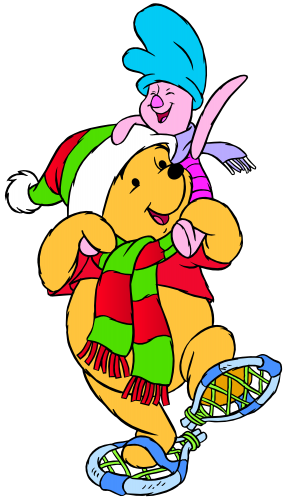 Winnie the Pooh and Piglet Winter PNG Clip Art - High-quality PNG Clipart Image in cattegory Winnie the Pooh PNG / Clipart from ClipartPNG.com