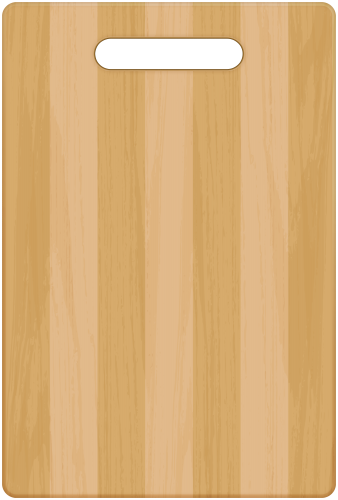 Wood Cutting Board PNG Clipart - High-quality PNG Clipart Image in cattegory Cookware PNG / Clipart from ClipartPNG.com
