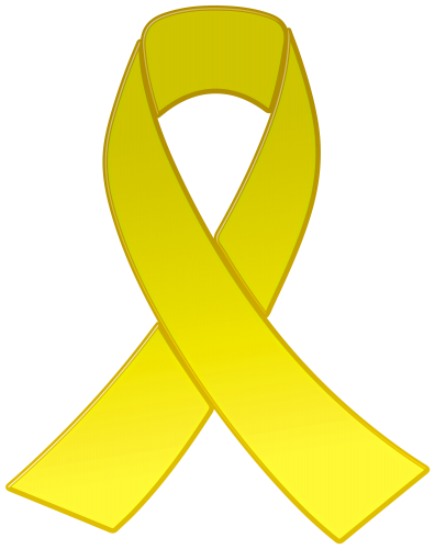 Yellow Awareness Ribbon PNG Clipart - High-quality PNG Clipart Image in cattegory Awareness Ribbons PNG / Clipart from ClipartPNG.com