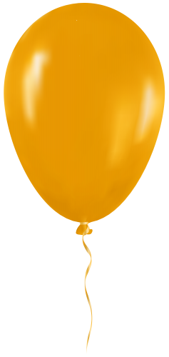 Yellow Balloon PNG Clip Art - High-quality PNG Clipart Image in cattegory Balloons PNG / Clipart from ClipartPNG.com