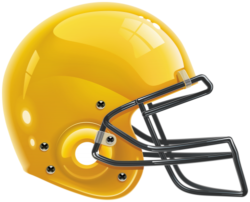 Yellow Football Helmet PNG Clip Art - High-quality PNG Clipart Image in cattegory Sport PNG / Clipart from ClipartPNG.com
