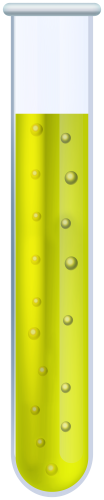 Yellow Liquid Sample In Test Tube PNG Clipart - High-quality PNG Clipart Image in cattegory Medicine PNG / Clipart from ClipartPNG.com