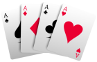 4 Aces Cards PNG Clipart - High-quality PNG Clipart Image from ClipartPNG.com