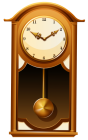 Antique Wall Clock PNG Clip Art - High-quality PNG Clipart Image from ClipartPNG.com