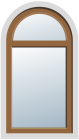 Arch Window Brown PNG Clip Art - High-quality PNG Clipart Image from ClipartPNG.com