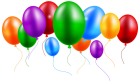 Balloons Colorful PNG Clip Art  - High-quality PNG Clipart Image from ClipartPNG.com