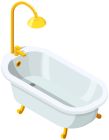 Bathtub PNG Clip Art  - High-quality PNG Clipart Image from ClipartPNG.com