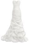 Beautiful Wedding Dress PNG Clip Art - High-quality PNG Clipart Image from ClipartPNG.com