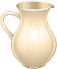 Beige Ceramic Jug PNG Clip Art  - High-quality PNG Clipart Image from ClipartPNG.com
