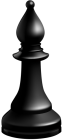 Bishop Black Chess Piece PNG Clip Art - High-quality PNG Clipart Image from ClipartPNG.com