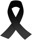 Black Awareness Ribbon PNG Clipart  - High-quality PNG Clipart Image from ClipartPNG.com