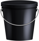Black Bucket PNG Clipart - High-quality PNG Clipart Image from ClipartPNG.com
