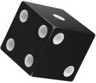 Black Dice PNG Clip Art - High-quality PNG Clipart Image from ClipartPNG.com