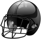 Black Football Helmet PNG Clip Art  - High-quality PNG Clipart Image from ClipartPNG.com
