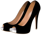 Black High Heels PNG Clip Art - High-quality PNG Clipart Image from ClipartPNG.com