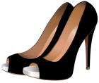 Black High Heels PNG Clip Art