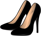 Black Womens High Heels PNG Clip Art - High-quality PNG Clipart Image from ClipartPNG.com