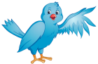 Blue Bird PNG Clipart