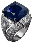 Blue Diamond Ring PNG Clipart - High-quality PNG Clipart Image from ClipartPNG.com