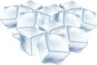 Blue Ice Cube Blocks PNG Clipart - High-quality PNG Clipart Image from ClipartPNG.com