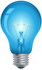 Blue Light Bulb PNG Clip Art - High-quality PNG Clipart Image from ClipartPNG.com